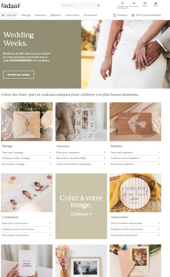 Tadaaz website